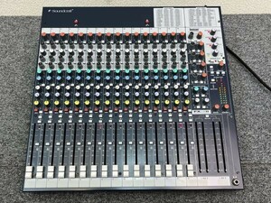 ④ Soundcraft sound craft analog mixer 16ch FX16Ⅱ sound equipment music machinery sound out has confirmed present condition goods [2]E09