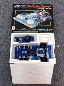 ⑤ Nikko Tyrrell Ford Project 34 RC radio-controller Deluxe radio control elf N-7200 racing car box attaching Junk D10
