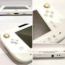 DRM-TO-091 中古品/現状品/動作未確認【任天堂 Wii U】★ベーシックセット 本体/リモコン/ハンドル まとめ売り★Nintendo テレビゲーム_画像5