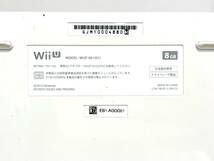 DRM-TO-091 中古品/現状品/動作未確認【任天堂 Wii U】★ベーシックセット 本体/リモコン/ハンドル まとめ売り★Nintendo テレビゲーム_画像3