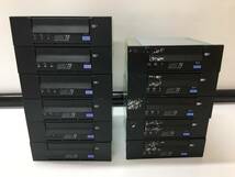 A21016)IBM DAT72 BRSLA-05A1-DC SAS対応 6点+IBM DAT72 C7438-03030 SCSI対応 5点 テープドライブ 中古合計11点セット_画像1
