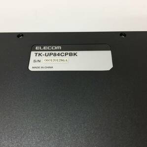 A21040)ELECOM TK-UP84CPBK USB対応 コンパクト日本語キーボード 中古動作品の画像4