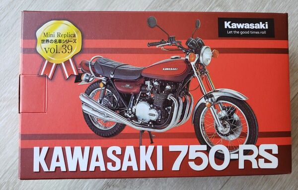 (未使用品) 世界の名車シリーズ vol.39 KAWASAKI 750-RS レッドバロン カワサキ
