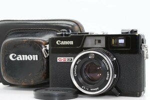  superior article rare black paint Canon Canonet QL17 GⅢ GIII G3 black 40mm f1.7 range finder compact film camera B19752