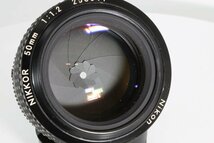 美品 Nikon Ais Ai-s Nikkor 50mm f1.2 標準 プライム 単焦点 マニュアル オールドレンズ_画像10