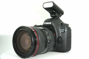 美品 5168ショット Canon デジタル一眼レフカメラ EOS 6D レンズキット EF24-105mm F4L IS USM 主要マウントアダプター各種、スピードライ