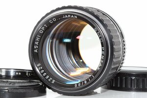 美品 ASAHI PENTAX SMC PENTAX 85mm f1.8 PKマウント ポートレート 単焦点 プライム マニュアル オールドレンズ