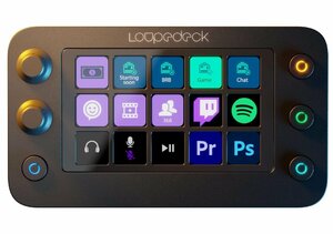 1円～ 新品未開封（30日間動作保証） Loupedeck Live S PCカスタムコントローラ 【日本語対応及び日本語サポート】152B1007