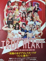 BBM 女子プロレスカード2019 TRUEHEART レギュラーカード × 162枚コンプ + 直筆サインカード × 9枚_画像1