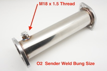 O2センサーボスアダプター　プラグボルト　スチール製　溶接用　M18P1.5_画像4