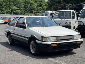 TOYOTA AE86 LEVIN gtvToyotaAE86 Levin　実働　事故No