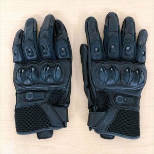 535*ゼロスグラブ ZEROS GLOVE ブラック LLサイズ レッドバロン RED BARON メンズ グローブ バイク 全指スマホ対応