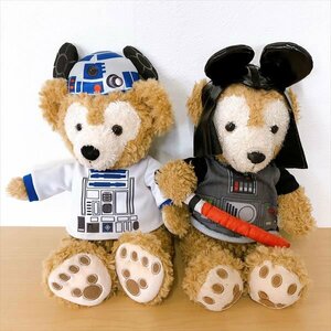 880*ディズニー スターウォーズ ダッフィー R2-D2 ダースベイダー ぬいぐるみ 限定販売 コラボ コレクション