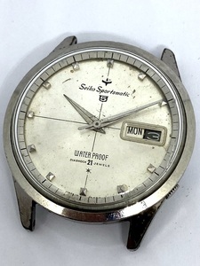 【即決/稼働品】SEIKO セイコー 5 Sports matic 6619-8030 21石 ステンレス 自動巻き Col.410 デイデイト メンズウォッチ ベルト無し