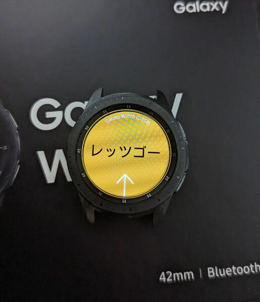 【中古】SAMSUNG Galaxy Watch 42mm SM-810NZKAXJP　