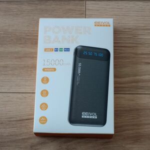 モバイルバッテリー 15000mAh EEIVOL HYG076