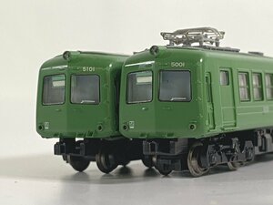 1-98＊Nゲージ マイクロエース A0098 岳南鉄道5000系 青ガエル 2両セット MICROACE 鉄道模型(ajc)