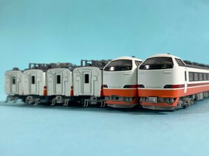 2-78＊Nゲージ ROUNDHOUSE 10-918 485系 「日光・きぬがわ」タイプ 6両セット KATO カトー 鉄道模型(acc)