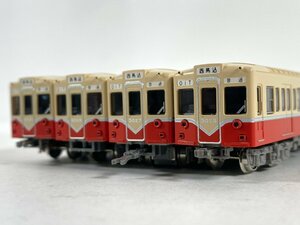 3-41* N gauge GREENMAX 4260 столица . земля внизу металлический 5000 форма старый покраска * не обновление машина . голова машина 4 обе сборник . комплект зеленый Max железная дорога модель (act)