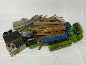 3-177# N gauge TOMIX rail power pack junk summarize 5040 adaptor unit other to Mix railroad model including in a package un- possible (ajt)