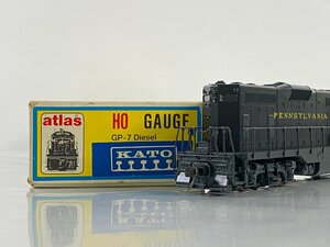 4-101* HO gauge atlas GP-7 diesel locomotive PENNSYLVANIA pen sill red a#8508 foreign vehicle railroad model (ajc)