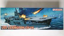 ドラゴン　1/700　アメリカ海軍航空母艦　レキシントン　CV-16_画像1