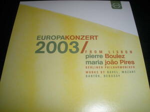ブルーレイ ブーレーズ ピリス モーツァルト ピアノ協奏曲 20 バルトーク ラヴェル ドビュッシー 夜想曲 管弦楽 ベルリン リスポン 2003