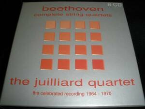 8CD ベートーヴェン 弦楽四重奏曲 全集 ジュリアード弦楽四重奏団 1964-1970 Beethoven Complete String Quartets Juilliard