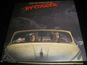 ライ・クーダー 紫の峡谷 ビリー ザ キッド スライド・ギター ブルース R＆B テキサス オリジナル 紙 美 Ry Cooder INTO THE PURPLE VALLEY