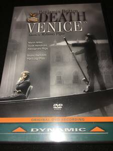 DVD ブリテン 歌劇 ヴェニスに死す バルトレッティ ピッツィ マーリン・ミラー ビタール フェニーチェ歌劇場 Britten Death in Venice