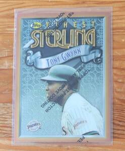 1996 Finest 【Bronze・Common】【Sterling】#61 Tony Gwynn