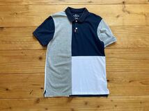 THE NIKE Polo ナイキ ポロシャツ Sサイズ メンズ 紺 白 グレー 半袖 ゴルフ トップス スポーツ ウエア カジュアル T_画像3