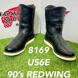[ безопасность качество 0247] снят с производства Red Wing 8169 ботинки бесплатная доставка REDWINGPECOS