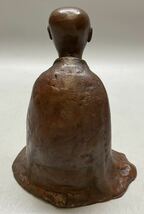 良寛 仏像 仏教美術 置物 彫刻 銅製 詩人 歌人 出雲崎 _画像3