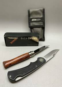 OPINEL オピネル No 8 Coleman コールマン アウトドア ナイフ 2点セット まとめ