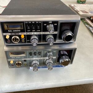 CB無線機　SA−280 SA−280DX 2台セット　実働品　　ナサ72GX