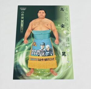 BBM2024 大相撲カード 響 SUMO CARDS レギュラーカード 高安