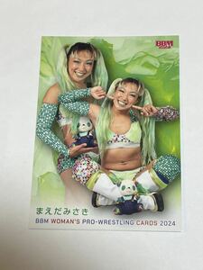 BBM2024 女子プロレスカード レギュラーカード　まえだみさき