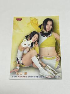 BBM2024 女子プロレスカード レギュラーカード　宝山愛