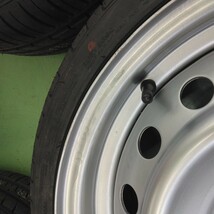 165/45R16新品タイヤ100系ラクティス純正スチール鉄ホイールシルバーテッチン5.5Jオフセット39 PCD100カスタム軽バン軽トラ5月まで値下中を_画像6