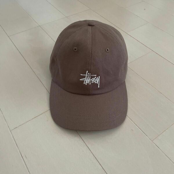 STUSSY LOW PRO BASIC STRAPBACK ロープロファイル コットンツイル 6パネルキャップ