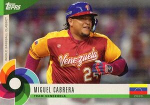 ［即決］Topps MIGUEL CABRERE WBC World Baseball Classic Global Stars ベネズエラ 2023年 8