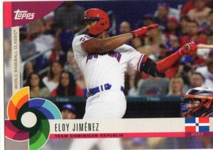 ［即決］Topps Eloy Jimenez WBC World Baseball Classic Global Stars ドミニカ共和国 2023年 28