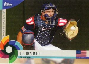 ［即決］Topps J.T.REALMUTO WBC World Baseball Classic Global Stars アメリカ 2023年 39