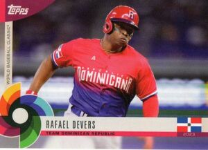 ［即決］Topps RAFAEL DEVERS WBC World Baseball Classic Global Stars ドミニカ共和国 2023年 42