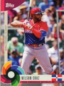 ［即決］Topps Nelson Cruz WBC World Baseball Classic Global Stars ドミニカ共和国 2023年 13