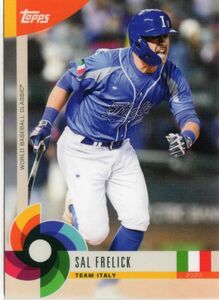 ［即決］Topps Sal Frelick WBC World Baseball Classic Global Stars イタリア 2023年 17