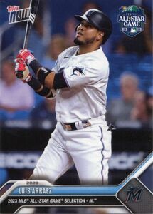 ［即決］Topps Now Luis Arraez Miami Marlins MLB All-Star Game Selections 2023 ASG-LA オールスター