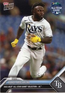 ［即決］Topps Now Randy Arozarena Tampa Bay Rays MLB All-Star Game Selections 2023 ASG-RA オールスター