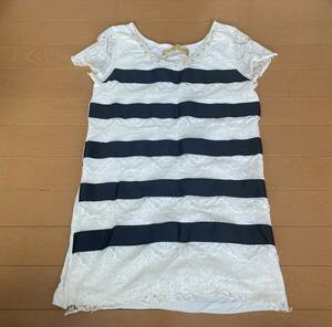 CECIL McBEE (セシルマクビー) ビジュー Tシャツ